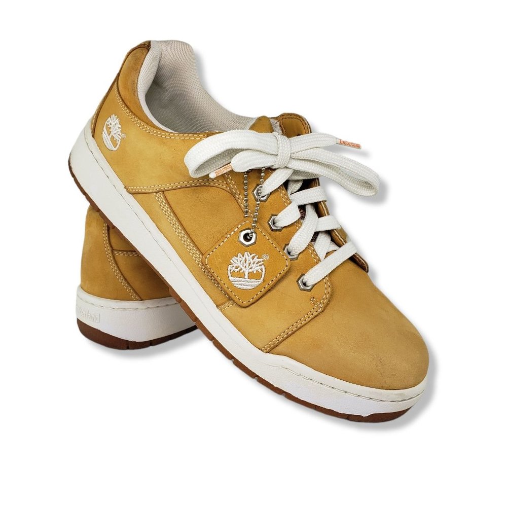Timberland Merge Leather Suede Wheat Casual Sneakers size 9 M